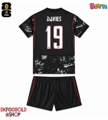 Canada Alphonso Davies #19 Udebanesæt Børn VM 2026 Kort ærmer (+ korte bukser)